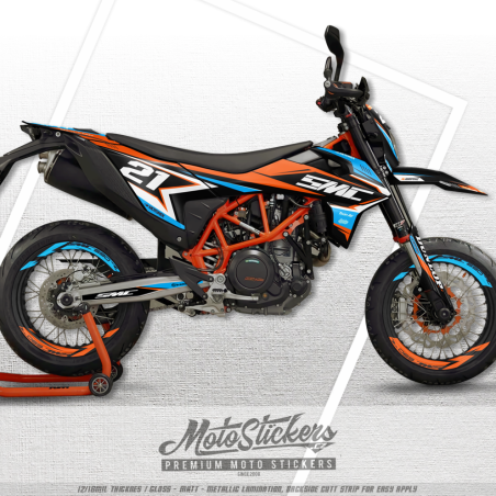 KTM SMC-R 2019 2020 2021 SMC R 690 kompletní samolepky