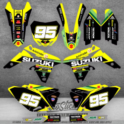 stickers set Suzuki RM-Z RMZ 250 2010-2018 replica Hill