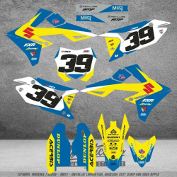 stickers set SUZUKI RMZ 450 2018-2025 RMZ 250 2019-2025