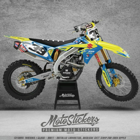 stickers set SUZUKI RMZ 450 2018-2025 RMZ 250 2019-2025