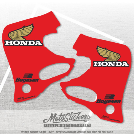 side stickers set for Honda CR125 93-94 CR250 92-94