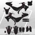 KAWASAKI KXF KX 250 2025 & 450 2024-2025 tvarové šablony 1:1 pdf