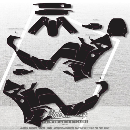 YAMAHA - TENERE 700 WORLD RAID TEMPLATE motocross templates 1:1 pdf