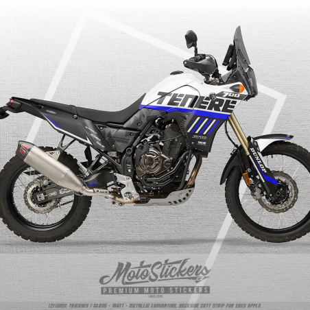 Yamaha Tenere 700 sticker set pattern x1