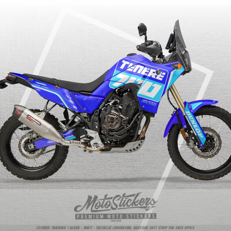 Yamaha Tenere 700 sticker set pattern x2
