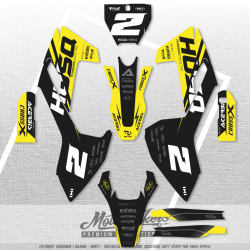 sada samolep Husqvarna TC125 FC250-350-450 FS450 2016-2018