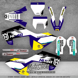 stickers set for Husqvarna TC125 FC250-350-450 FS450 2016-2018