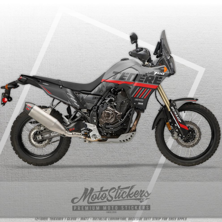 Yamaha Tenere 700 sada samolep x3