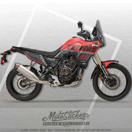 Yamaha Tenere 700 sada samolep x6