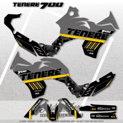 Yamaha Tenere 700 sticker set pattern x7