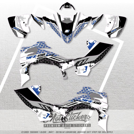 Yamaha YFZ 450R 2014- sada samolep