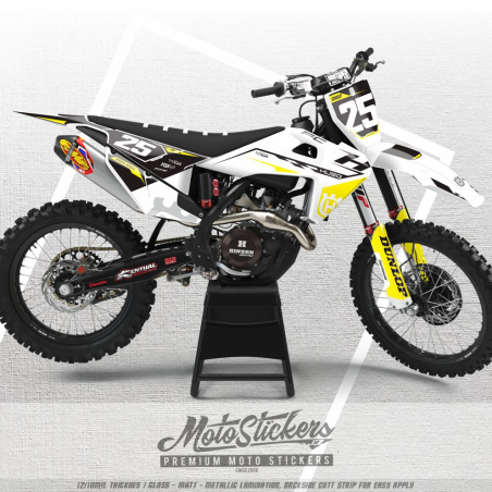 sada samolep HUSQVARNA TC / FC / FS 125+ models 2019 - 2020 - 2021 - 2022 / MX