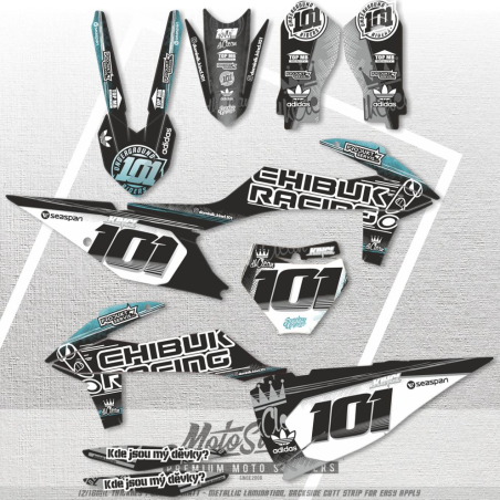 KTM SX / SXF 125, 250, 450 2019 - 2022 stickers kit graphic