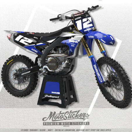 sada samolep YAMAHA YZF 250 2019-2023 & 450 2018-2022