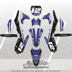 sticker set YAMAHA YZF 250 2019-2023 & 450 2018-2022