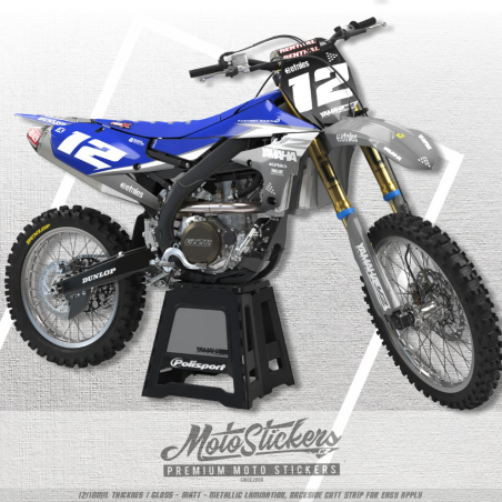 sticker set YAMAHA YZF 250 2019-2023 & 450 2018-2022