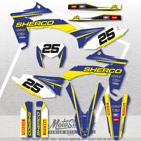 Sherco SE 250 300 2013-16 sada samolep 1