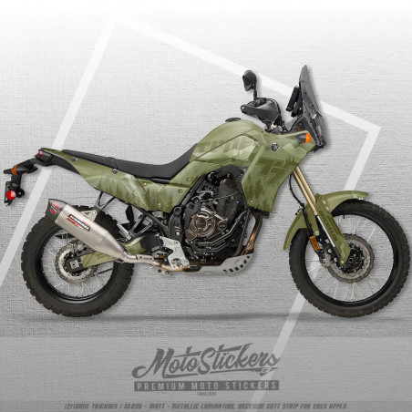 Yamaha Tenere 700 sticker set pattern x10
