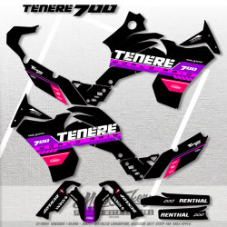 Yamaha Tenere 700 sada samolep x13