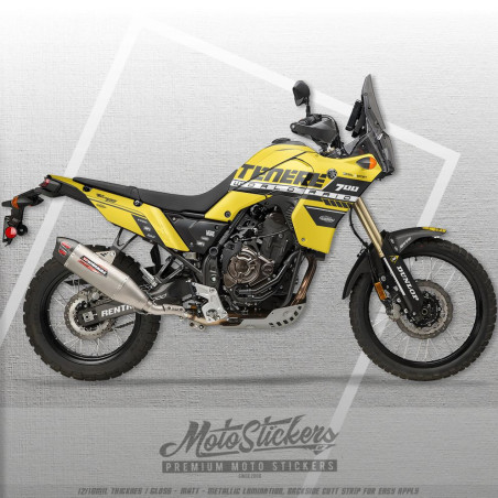 Yamaha Tenere 700 sticker set pattern x15