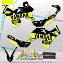 Yamaha Tenere 700 T700 Extreme sticker set with neon yellow pattern 3