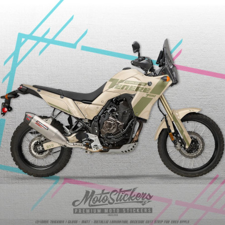 Yamaha Tenere 700 sticker set pattern x21