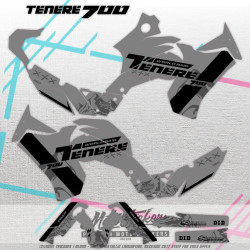 Yamaha Tenere 700 sticker set pattern x20