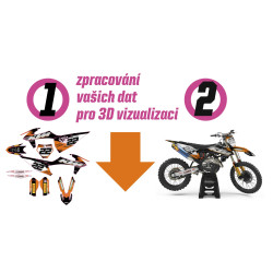 Zpracování vašich dat pro 3D vizualizaci (jeden pohled)