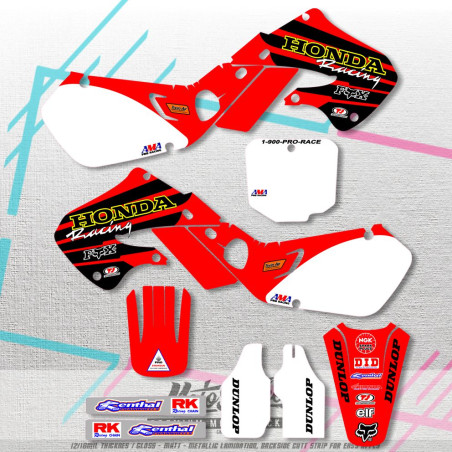 copy of Honda CR 125 1998-99 CR 250 1997-1999 custom graphic - stickers