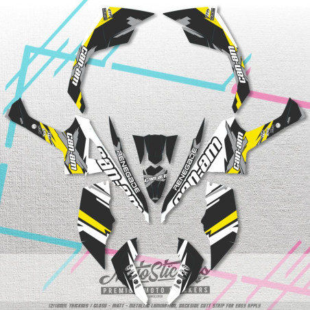 CAN-AM RENEGADE 800/1000 sada samolep