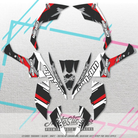 CAN-AM RENEGADE 800/1000 sada samolep