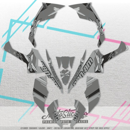 CAN-AM RENEGADE 800/1000 sada samolep