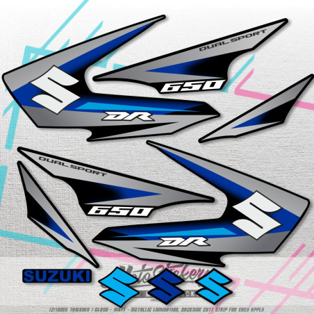 SUZUKI DR 650 1996/2023 sada samolep