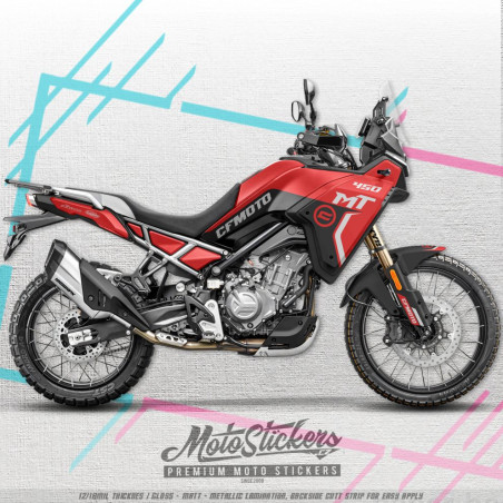 CFMOTO 450 MT sticker set