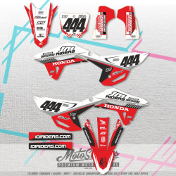 copy of Honda CRF 450R 2021-2024 CRF 250R 2022-2024 stickers kit Ken Roczen replica