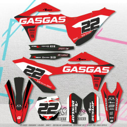 GASGAS MC 2021-2023 vlastní grafická sada