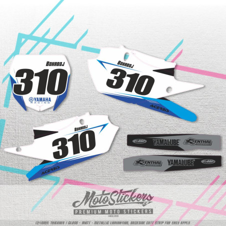 sada samolep YAMAHA YZF 250 2019-2023 & 450 2018-2022