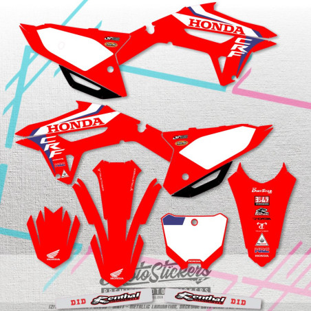 Honda CRF 450R 2021-2024 CRF 250R 2022-2024 stickers kit