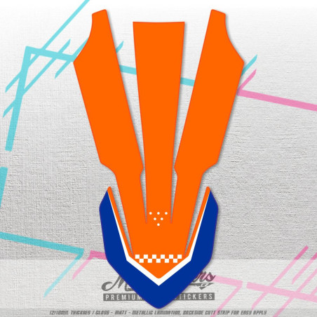KTM SX / SXF 125, 250, 450 2019 - 2021 front fender sticker