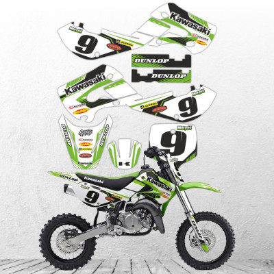 KAWASAKI KX 65 2000-2022 kompletní samolepky