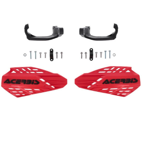 Chrániče páček Acerbis LINEAR VENTED červená/černá červená/černá