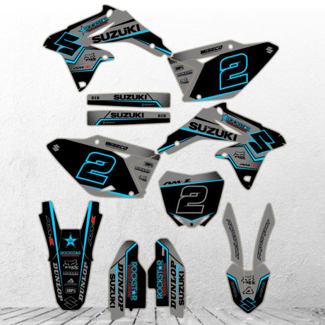 Suzuki RMZ RM-Z 250 2010-2018 vlastní sada samolep