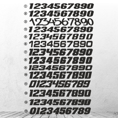 HONDA CR125 1989-90 CR250 1988-89 stickers kit graphic