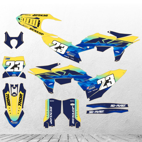 KTM SX / SXF / 2025-2025  stickers kit graphic