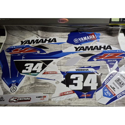 YAMAHA YZF 250 2024-2025 & 450 2023-2025 sada samolep
