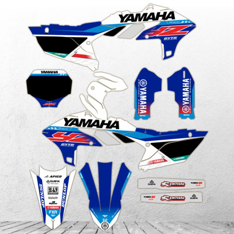 YAMAHA YZF 250 2024-2025 & 450 2023-2025 stickers set