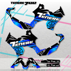 Yamaha Tenere 700 sada samolep x24