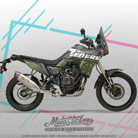 Yamaha Tenere 700 sada samolep x25