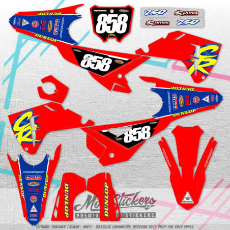 Honda CRF 450R 2025 CRF 250R 2025 sada samolep