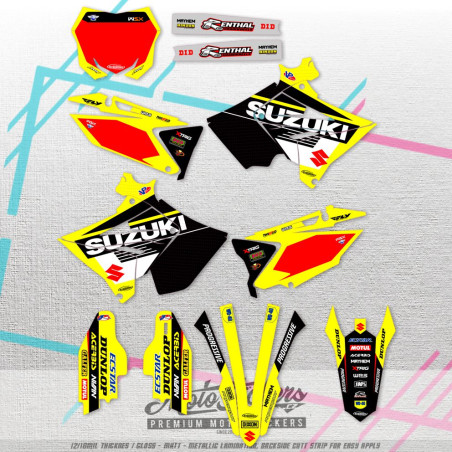 sada samolep Suzuki 125 / 250 RM POLISPORT RESTYLE (2001-2008)
